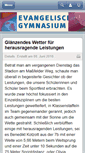 Mobile Screenshot of evg-meiningen.de